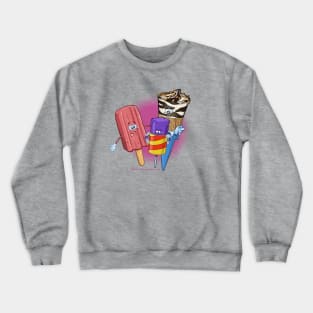 Mr Frozen Treats Crewneck Sweatshirt